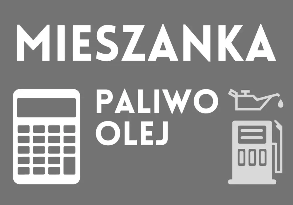Ile oleju do dwusuwu - proporcje 50:1, 40:1, 32:1 i przelicznik
