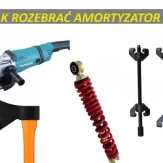 Jak rozebrać amortyzator motocyklowy bez ryzyka uszkodzeń