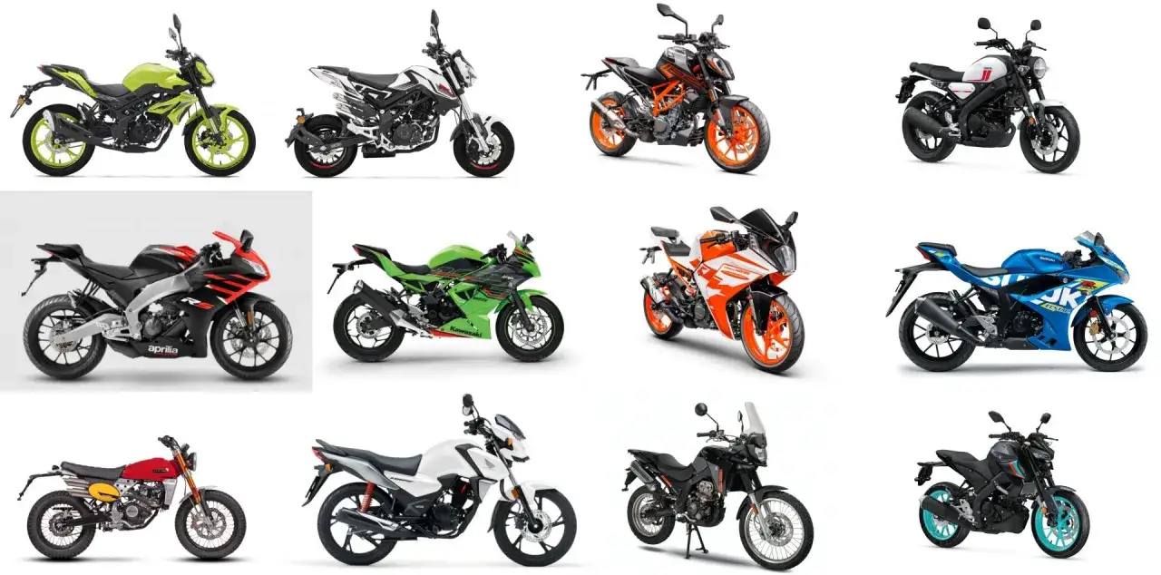 Kolekcja motocykli 125cc: sportowe, naked, adventure i klasyczne. Jaki motocykl 125 wybierzesz?