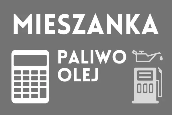 Ile oleju do dwusuwu - proporcje 50:1, 40:1, 32:1 i przelicznik